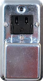 Buss Box Cover Unit for Plug Fuses for Standard Electrical Boxes SRU