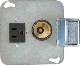 Buss Box Cover Unit for Plug Fuses for Standard Electrical Boxes SRY