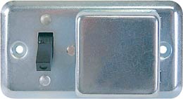 Buss Box Cover Unit for Plug Fuses for Standard Electrical Boxes SSU