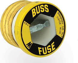 Buss Series W Fast Acting Plug Fuse (4 Pack ) (2 Amp) W-2