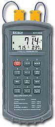 THERMOMETER, DUAL J/K W/PROBES, HOLSTER 421502