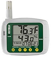TEMPERATURE AND HUMIDITY DATALOGGER 42280