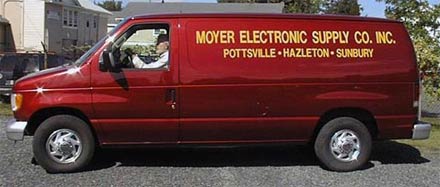 Moyer Electronics Delivery Van