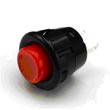 NTE Pushbutton Switch, Round SPST/3A