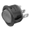 NTE Rocker Switch, Snap-In Round Hole, Illuminated Rocker  SPST/16A@125VAC   