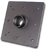 Ceiling plate for standard 1&amp;frac12;&amp;quot; n.p.t. plumbing pipe VMPCP-1